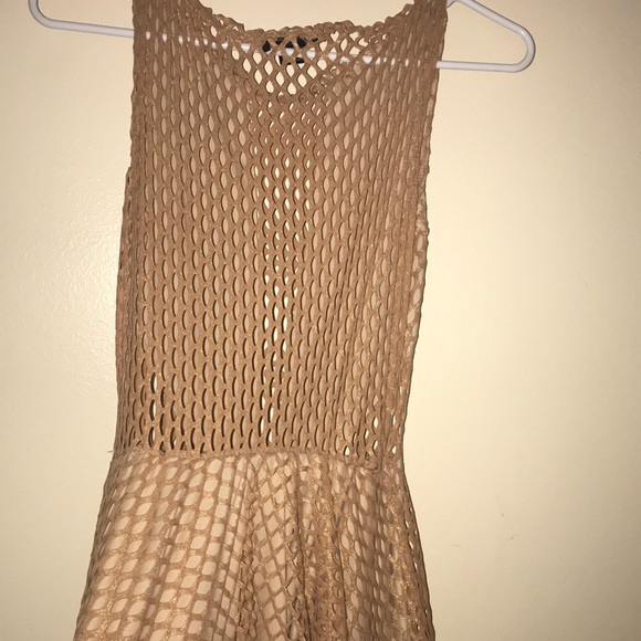 Gold Mini Dress - Picture 6 of 7